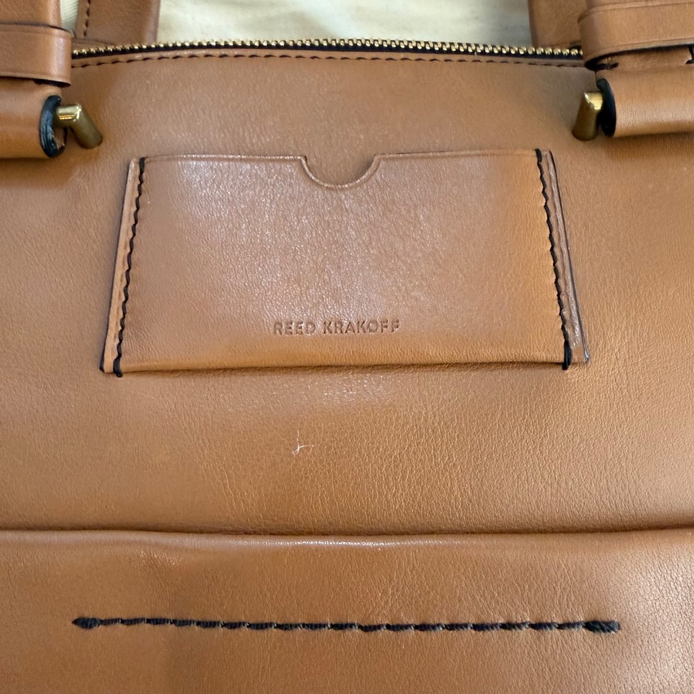 Reed Krakoff Uniform Satchel, Cognac leather - Picture 8 of 13